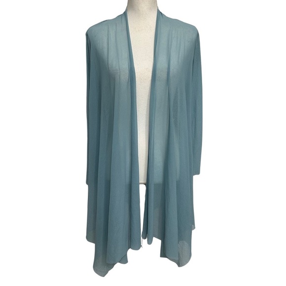 Petit Pois By Viviana G. Sheer Duster Medium Light Blue Fairycore Coquette READ - Picture 1 of 9